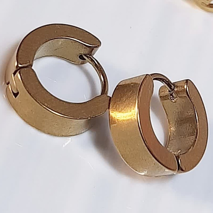 گوشواره  حلقه ای استیل ریز