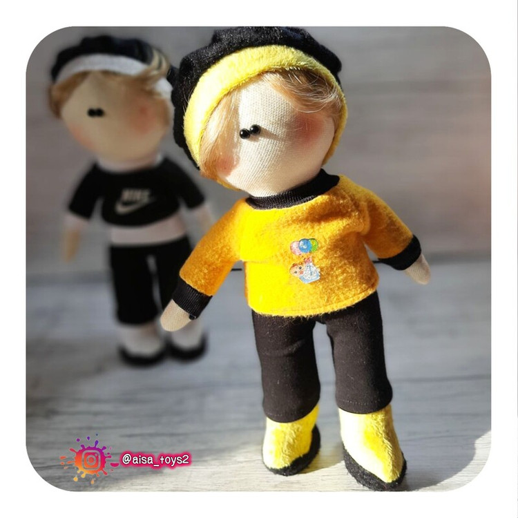 عروسک روسی مدل پسرانه