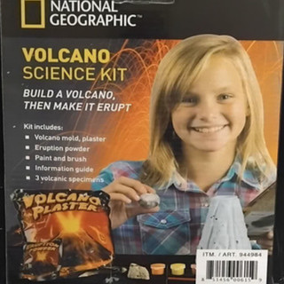 بازی علمی سرگرمی ساخت آتشفشان (Volcano Science Kit) _ سایز متوسط