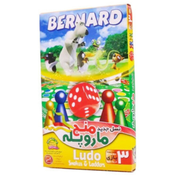 منچ و مارپله مدل 3 بازی ludo
