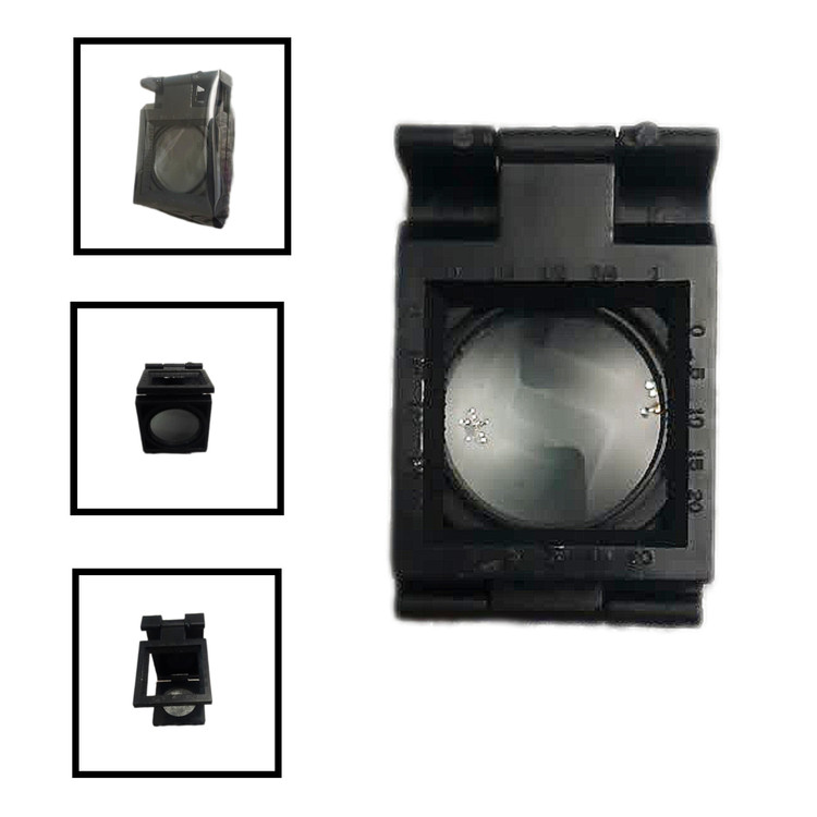 ذره بین پایه دار تاشو 5x