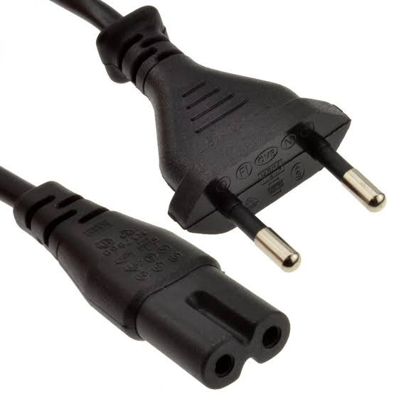 کابل برق Ac دو پین
