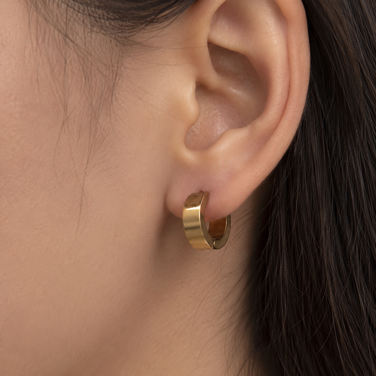 گوشواره حلقه ای استیل _ کد G21H