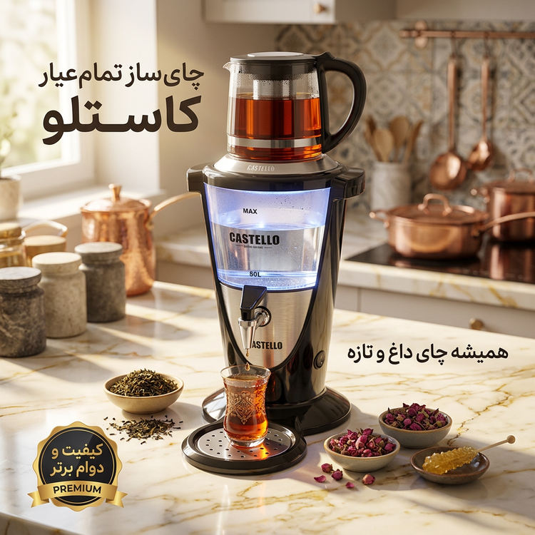 چای ساز کاستلو مدل CL435