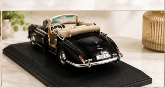 ماکت فلزی مرسدس بنز کلاسیک مدلs 300 (maisto) سال 1955