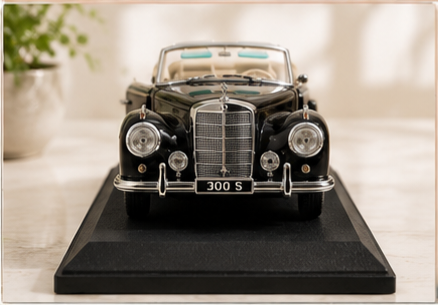 ماکت فلزی مرسدس بنز کلاسیک مدلs 300 (maisto) سال 1955