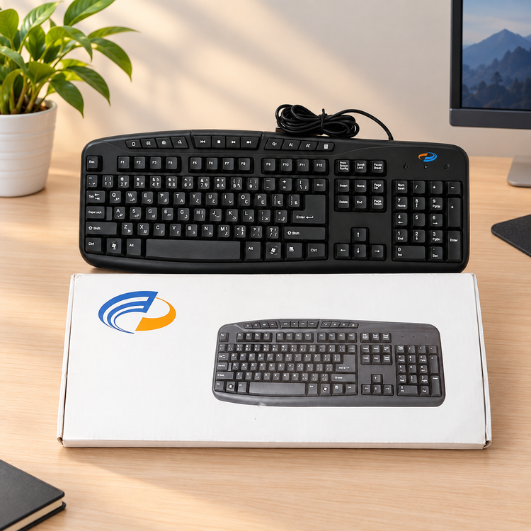 کیبورد سیم دار Venzo مدل KB818